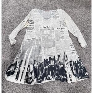 Pretty woman New York tunic dress